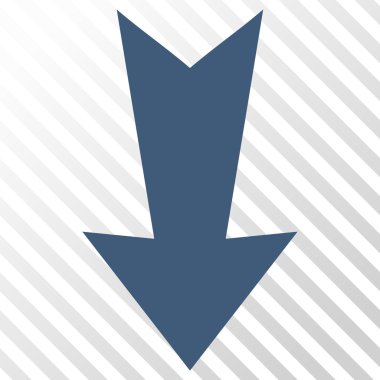 ok aşağı vektör simgesi