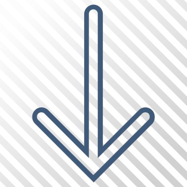 ok aşağı vektör simgesi