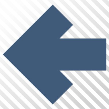 Ok sol vektör simgesi