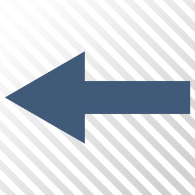 Ok sol vektör simgesi