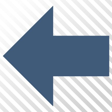 Ok sol vektör simgesi