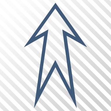 Yukarı Oklu Vektör Simgesi