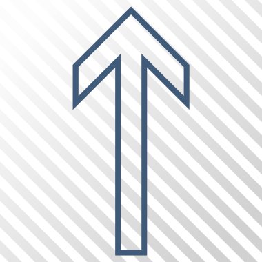 Yukarı Oklu Vektör Simgesi