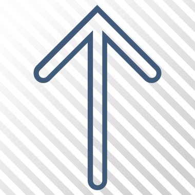 Yukarı Oklu Vektör Simgesi