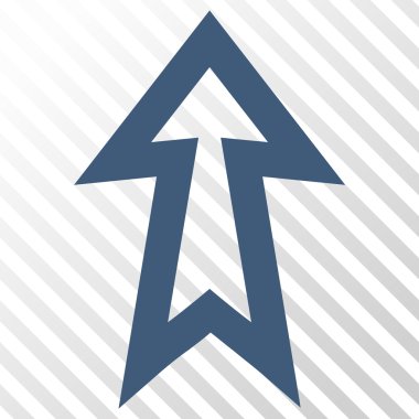 Yukarı Oklu Vektör Simgesi