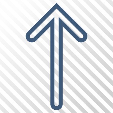 Yukarı Oklu Vektör Simgesi