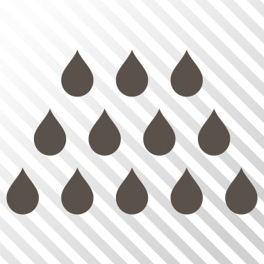 Damla vektör simgesi