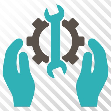 Servis vektör simgesini onar