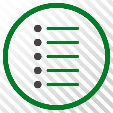 Öğeleri vektör simgesi