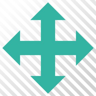 Oklar vektör simgesini genişletin