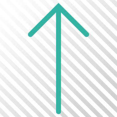 Yukarı Oklu Vektör Simgesi