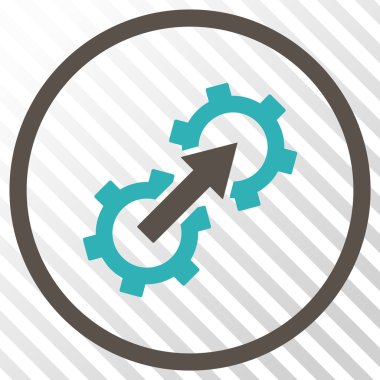 Dişli Tümleştirme vektör simgesi