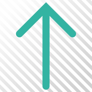 Yukarı Oklu Vektör Simgesi