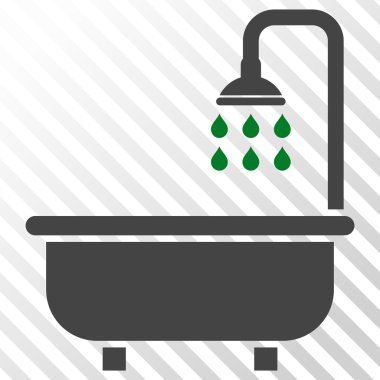 Duş Banyo vektör simgesi