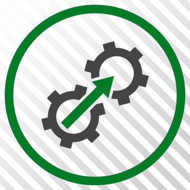 Dişli Tümleştirme vektör simgesi