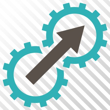 Dişli Tümleştirme vektör simgesi