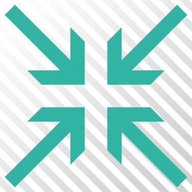 Oklar vektör simge collide