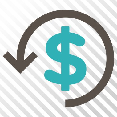 Geri ödeme vektör simgesi