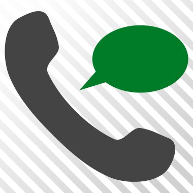 Telefon İleti Vektörü Simgesi