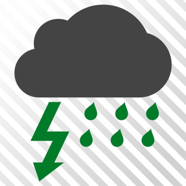 Fırtına vektör simgesi