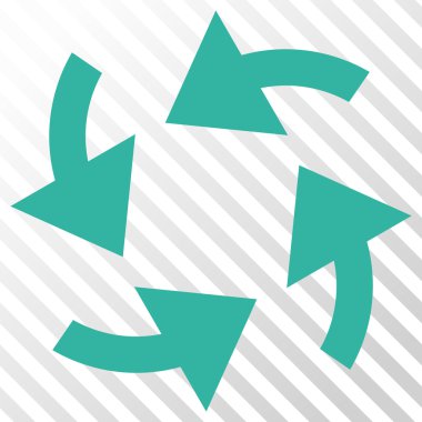 Siklon okları vektör simgesi