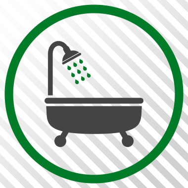 Duş Banyo vektör simgesi