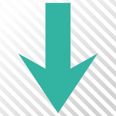 ok aşağı vektör simgesi