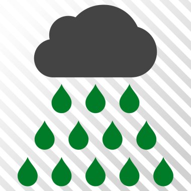 yağmur bulutu vektör simgesi