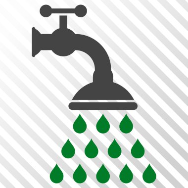 Duş musluk vektör simgesi