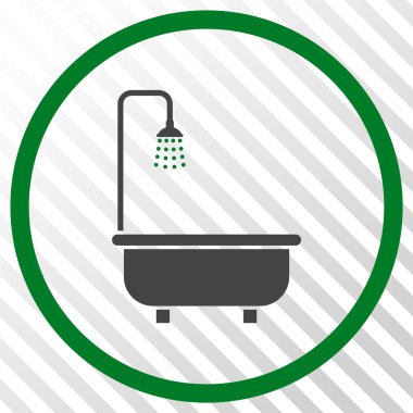 Duş Banyo vektör simgesi