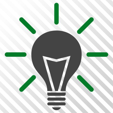 Elektrik ışığı vektör simgesi