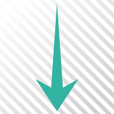 ok aşağı vektör simgesi