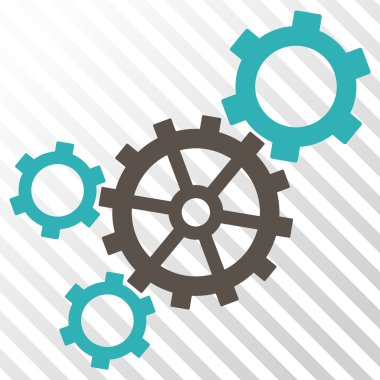 Mekanizması vektör simgesi