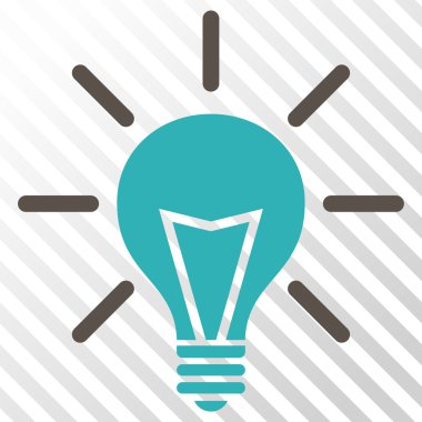 Elektrik ışığı vektör simgesi