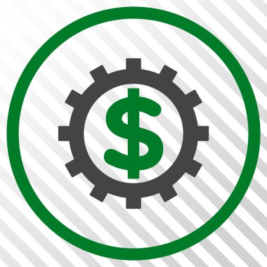 Finans sektöründe vektör simgesi