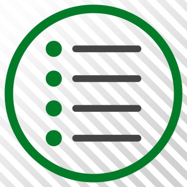 Öğeleri vektör simgesi