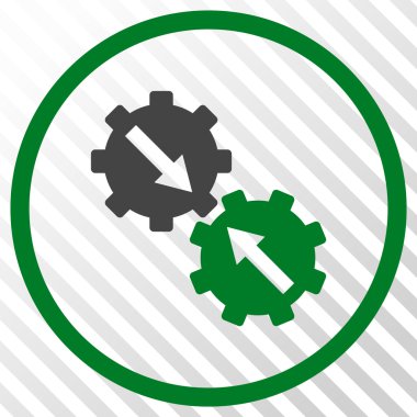 Dişli Tümleştirme vektör simgesi