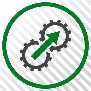 Dişli Tümleştirme vektör simgesi