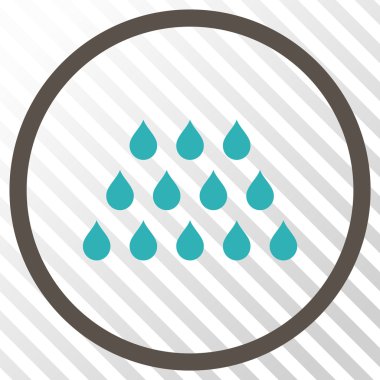 Damla vektör simgesi