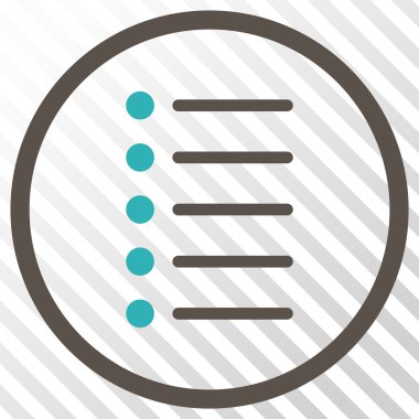 Öğeleri vektör simgesi