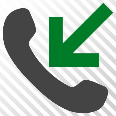 Gelen arama vektör simgesi