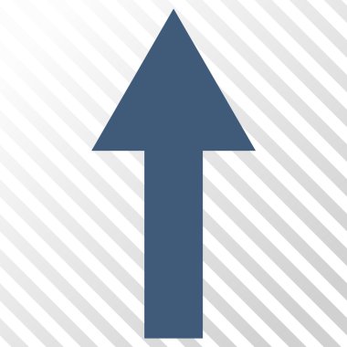 Yukarı Oklu Vektör Simgesi