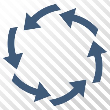 Dolaşım vektör simgesi