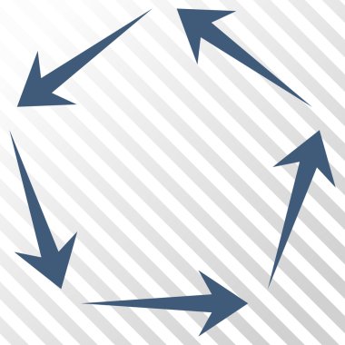 Dolaşım vektör simgesi