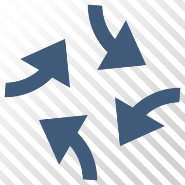 Oklar vektör simge girdap