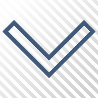 Vektör simgesi aşağı ok ucu