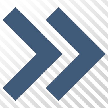 Üst karakter doğru vektör simgesi