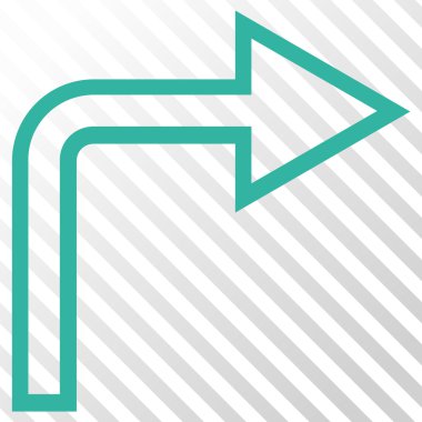 Doğru vektör simge açmak