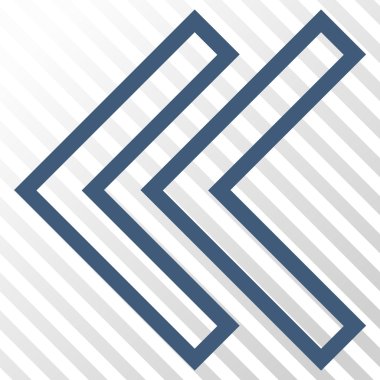 Shift Sol vektör simgesi