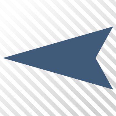 Ok ucu sol vektör simgesi